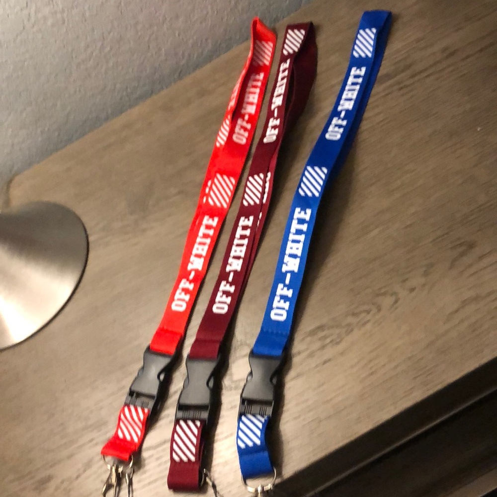 Pack of Three designer lanyards